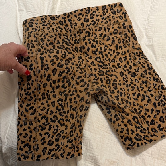 J. Crew Tan and Black Leopard Print Shorts - Picture 3 of 3